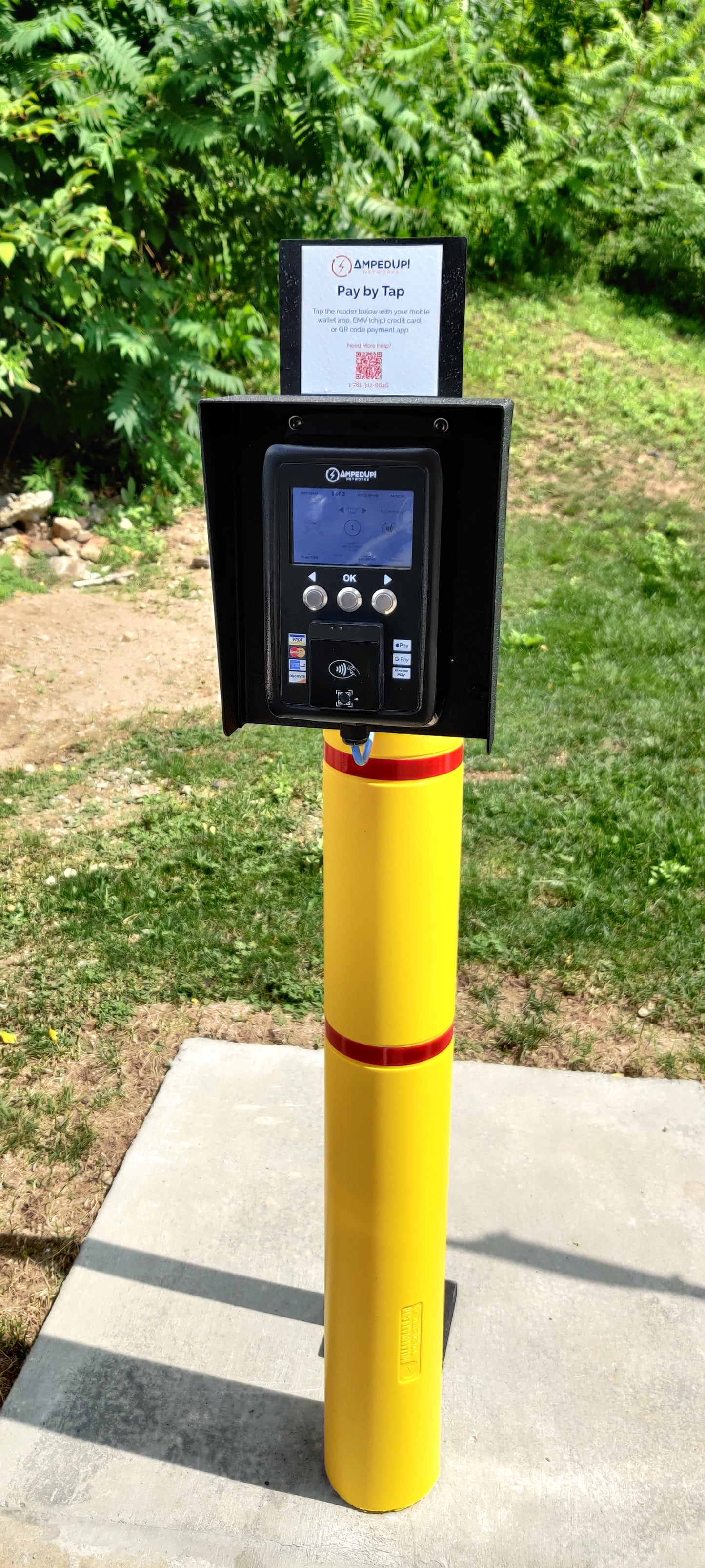 Gooseneck Pad Mount Pedestal for Card Readers and Access Control Keypads (42 & 48 inch height) Requires extra shipping.