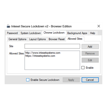 Secure Lockdown - Browser Edition for Windows 10 and 11