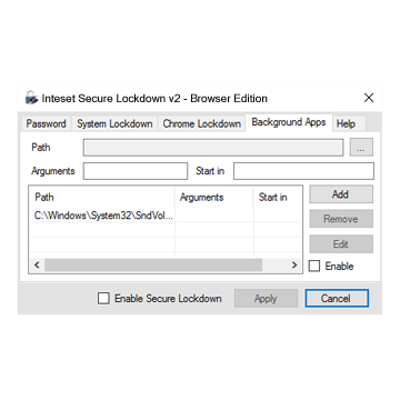 Secure Lockdown - Browser Edition for Windows 10 and 11