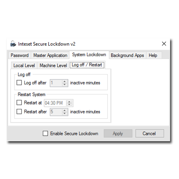 Secure Lockdown - Standard Edition for Windows 10 and 11