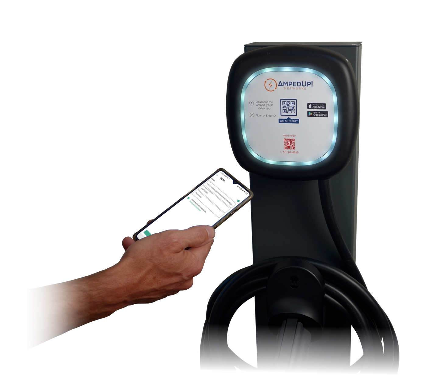 Wallbox Pulsar Plus Level 2 Smart EV 48 Amp Charger, WiFi, Bluetooth, Energy Star and UL Certified, 25ft Cable, Indoor & Outdoor EVSE, Hardwired, Assembled in USA. Authorized Dealer