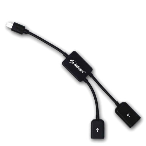 IntCo Cable OTG USB 2.0 AM a Micro USB MOTG