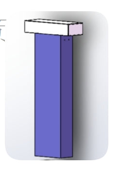 Universal Dual Pedestal for Level 2 EV Chargers with Dual CMS