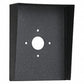 Card Reader Cover for Gooseneck Pedestal, 10" x 8", Steel, Black Powder Coated