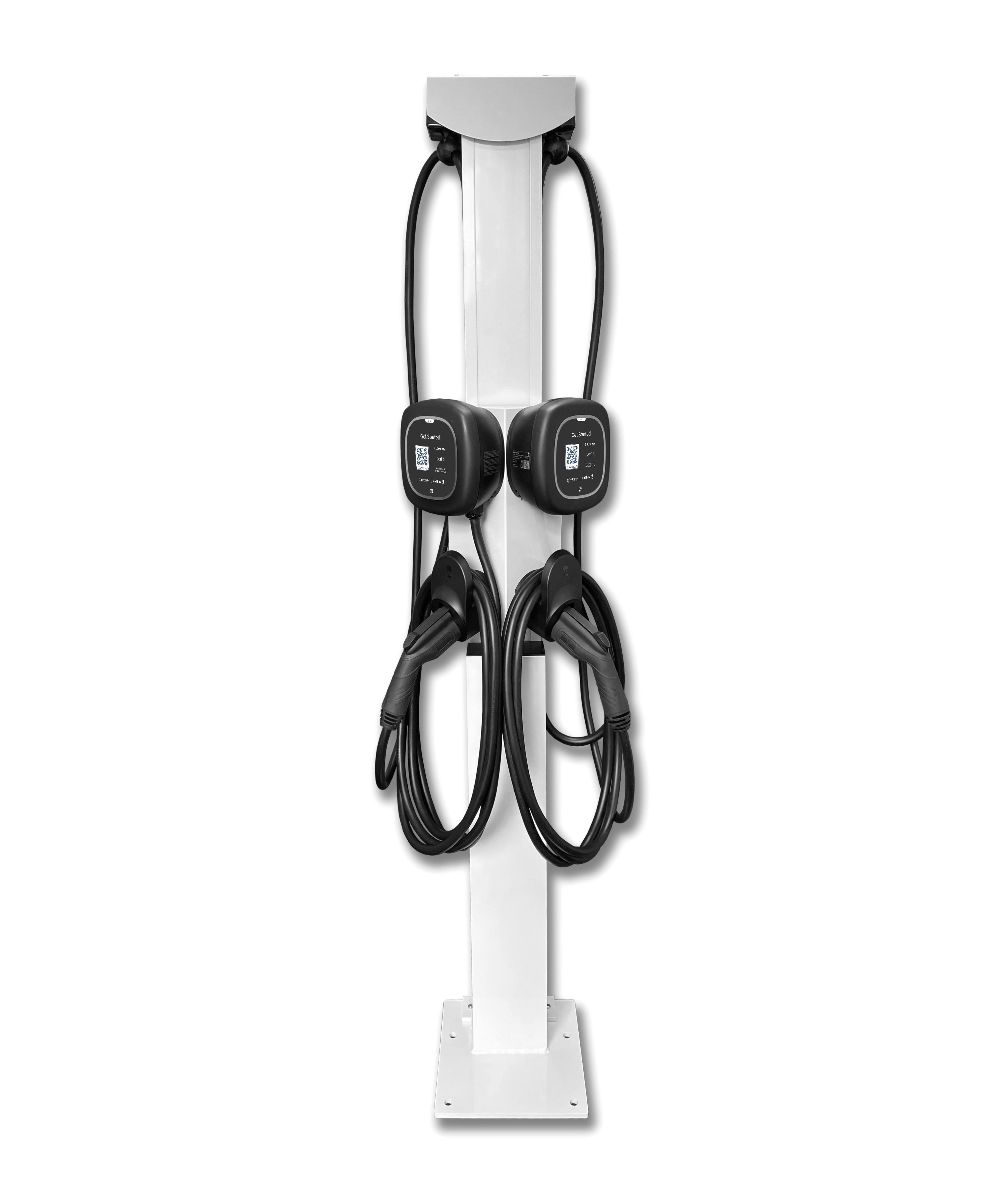 EV Charger Dual, With Retractable Cable Management System – Inteset ...