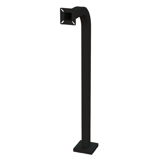 Gooseneck Pad Mount Pedestal for Card Readers and Access Control Keypads (42 & 48 inch height) Requires extra shipping.
