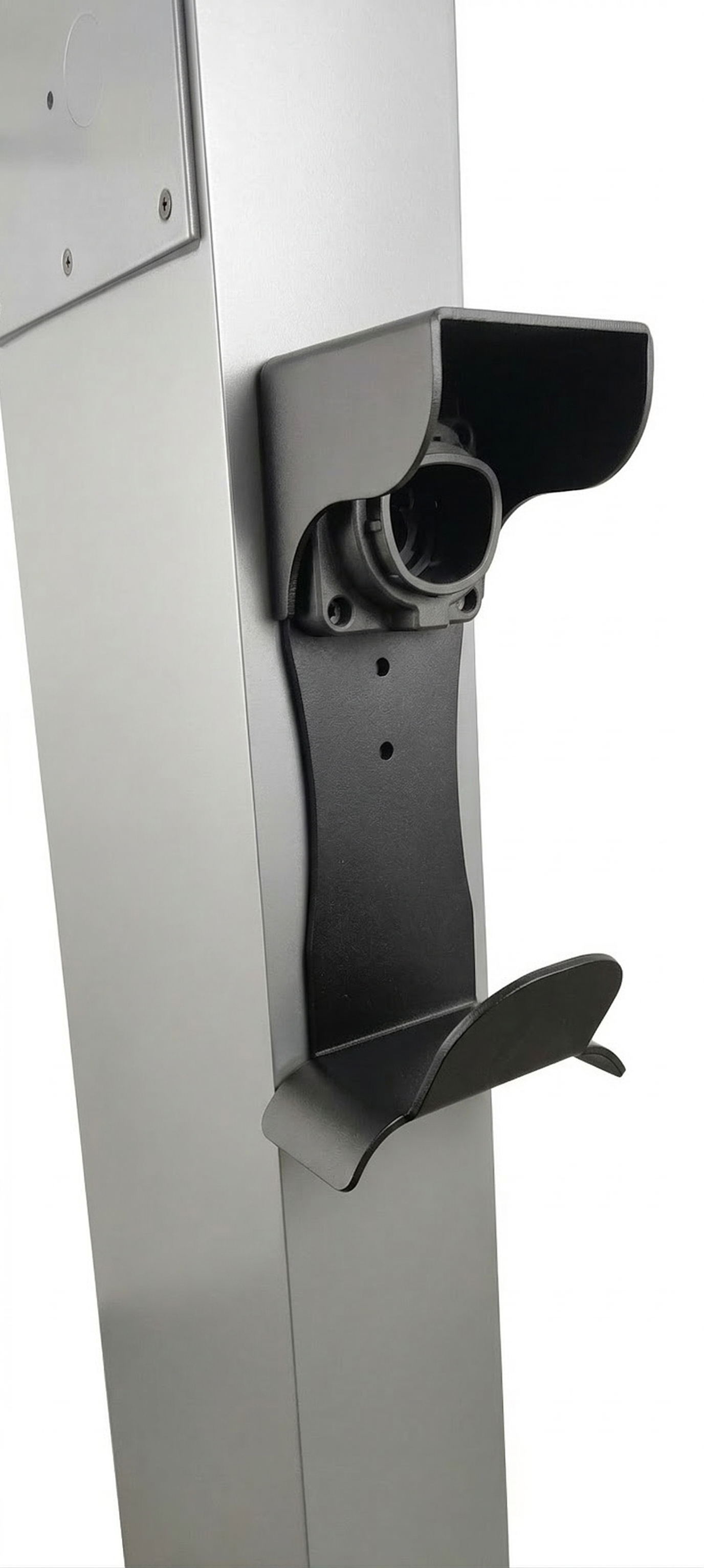 Universal Dual Pedestal for Level 2 EV Chargers without Dual CMS