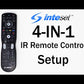 Intec Remote Control Inteset - Universal Remote (INT422) – Inteset Technologies